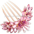 Crystal hair comb shiny rhinestone bridal hair comb nice gift fashion accessories for women girls HF81737
